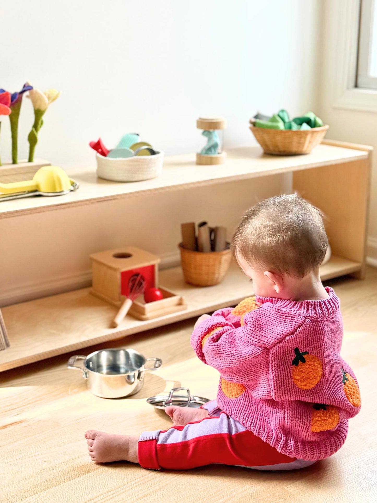 Infant Montessori Shelf