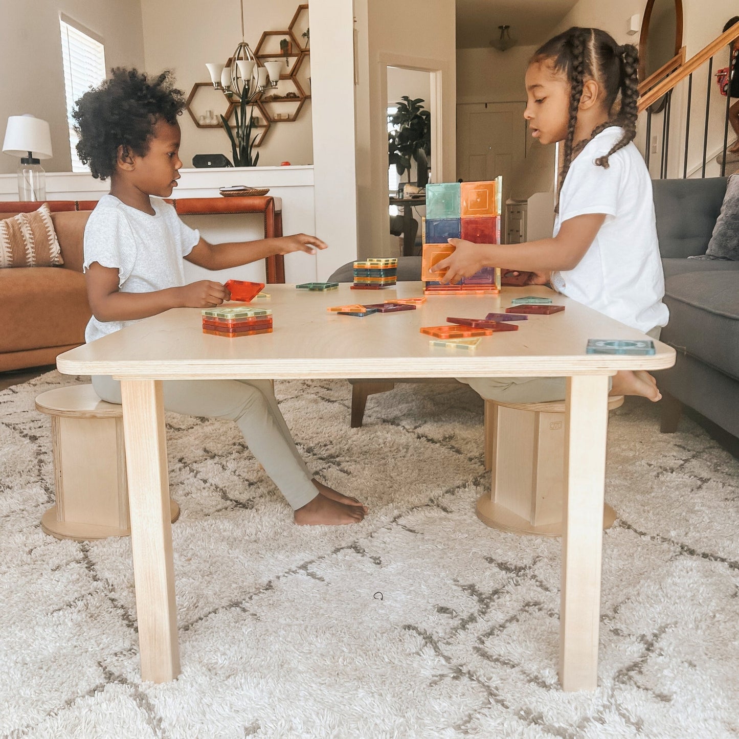 RAD Children's Furniture Rectangle Table: Non-Toxic, Sustainable Group Activity Table