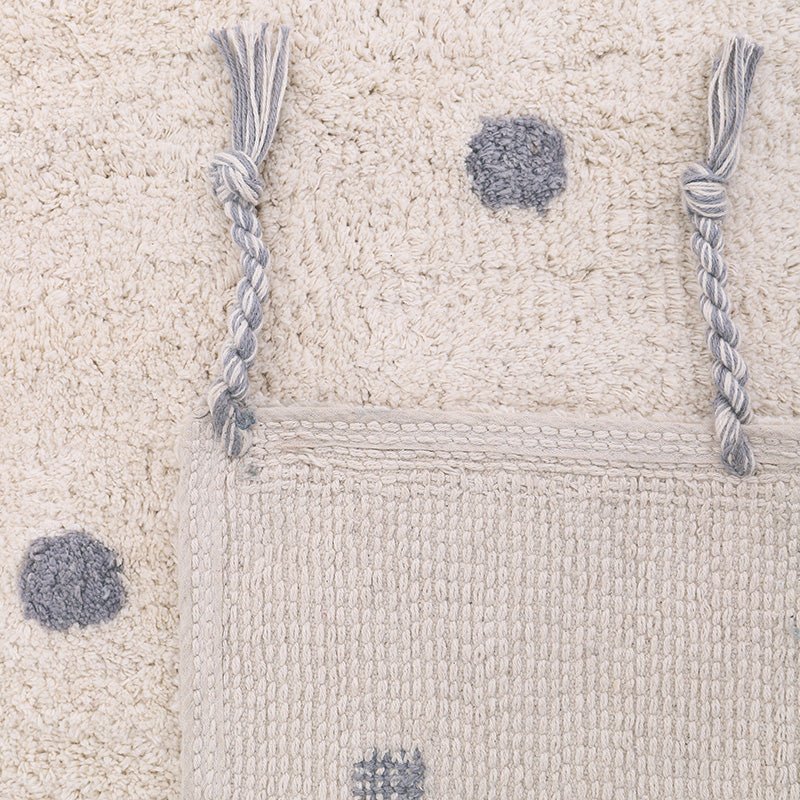 Nümi Polka Dot Kids' Rug – Gray