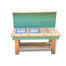 Load image into Gallery viewer, Bunny Hopkins® Mud Kitchen - Eco-Friendly Non-Toxic Outdoor Play Kitchen Made from American Cedar