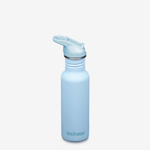 Load image into Gallery viewer, Klean Kanteen 18 oz Classic Water Bottle with Flip Seal Sport Cap & Stainless Steel Straw – Non-Toxic & Eco-Friendly