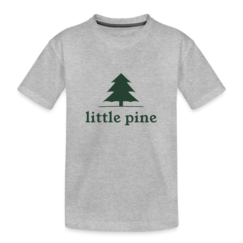 Kid’s Little Pine Organic T-Shirt - heather gray