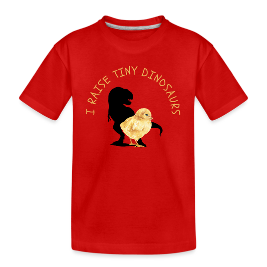 Kid’s Premium Organic T-Shirt - red