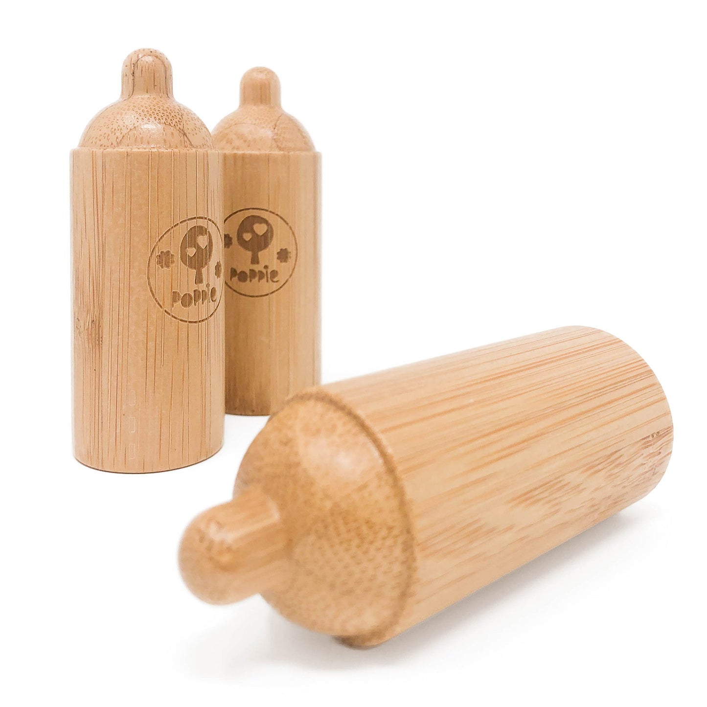 Poppie Eco-Friendly Bamboo Doll Baby Bottle