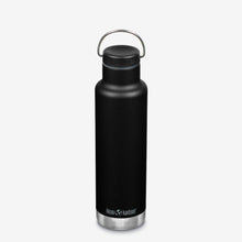 Load image into Gallery viewer, Klean Kanteen 20 oz Classic Stainless Steel Non-Toxic Eco-Friendly Insulated Water Bottle with Loop Cap