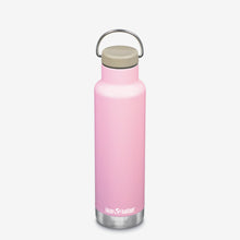 Load image into Gallery viewer, Klean Kanteen 20 oz Classic Stainless Steel Non-Toxic Eco-Friendly Insulated Water Bottle with Loop Cap