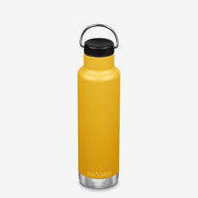 Load image into Gallery viewer, Klean Kanteen 20 oz Classic Stainless Steel Non-Toxic Eco-Friendly Insulated Water Bottle with Loop Cap