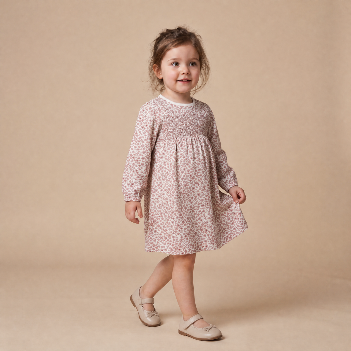 Organic Cotton Smocked Sundress for Babies & Toddlers – Wild Petal