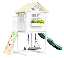 Load image into Gallery viewer, 2mamabees Eco-Friendly Non-Toxic Wooden Londyn Swing Set Custom Color