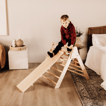 Load image into Gallery viewer, Olive- Pikler Triangle Ladder and Climber Slide - Multiple Sizes
