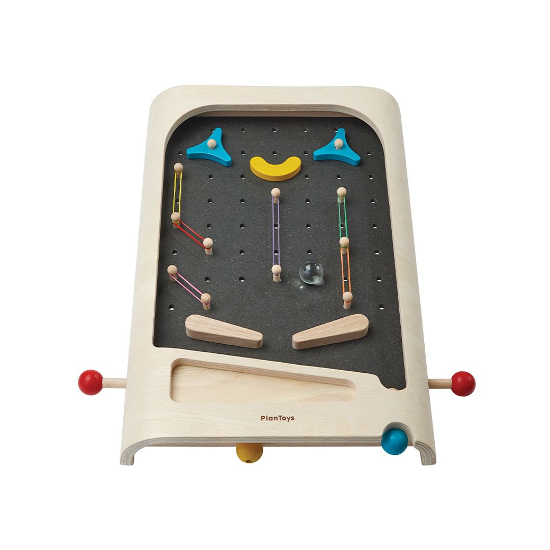 PlanToys Sustainable Wooden Pinball Game