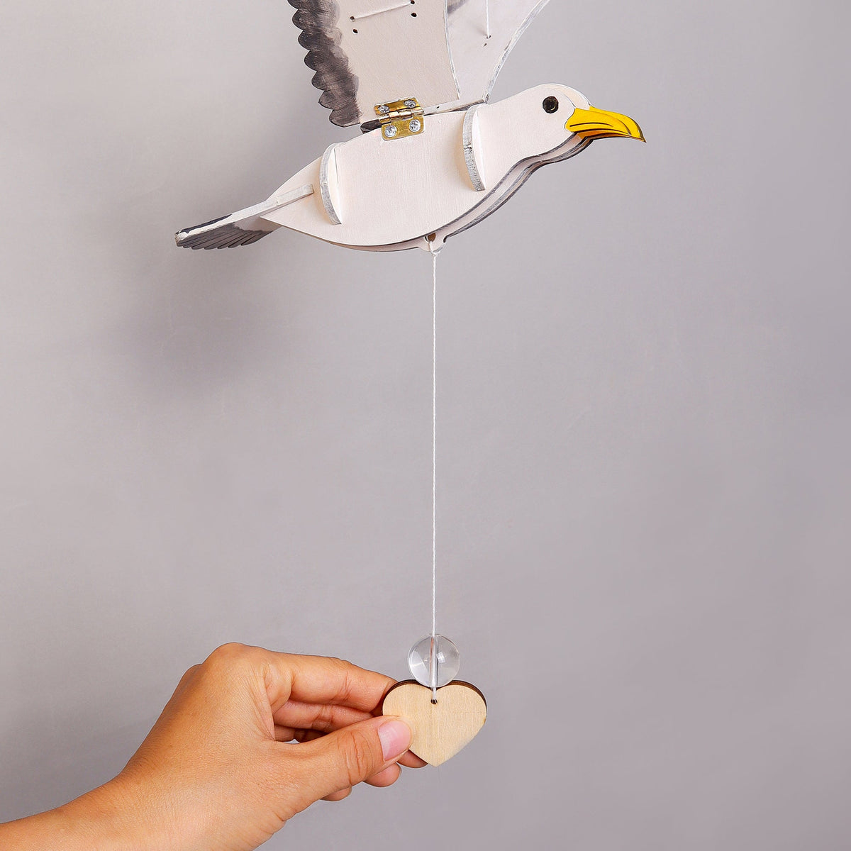 Kitsville Bionic Bird DIY Kit – Wooden STEM Building Kit for Kids