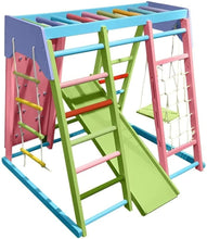 Load image into Gallery viewer, Avenlur Magnolia Eco-Friendly Wooden 7-in-1 Indoor Toddler Preschool Playset