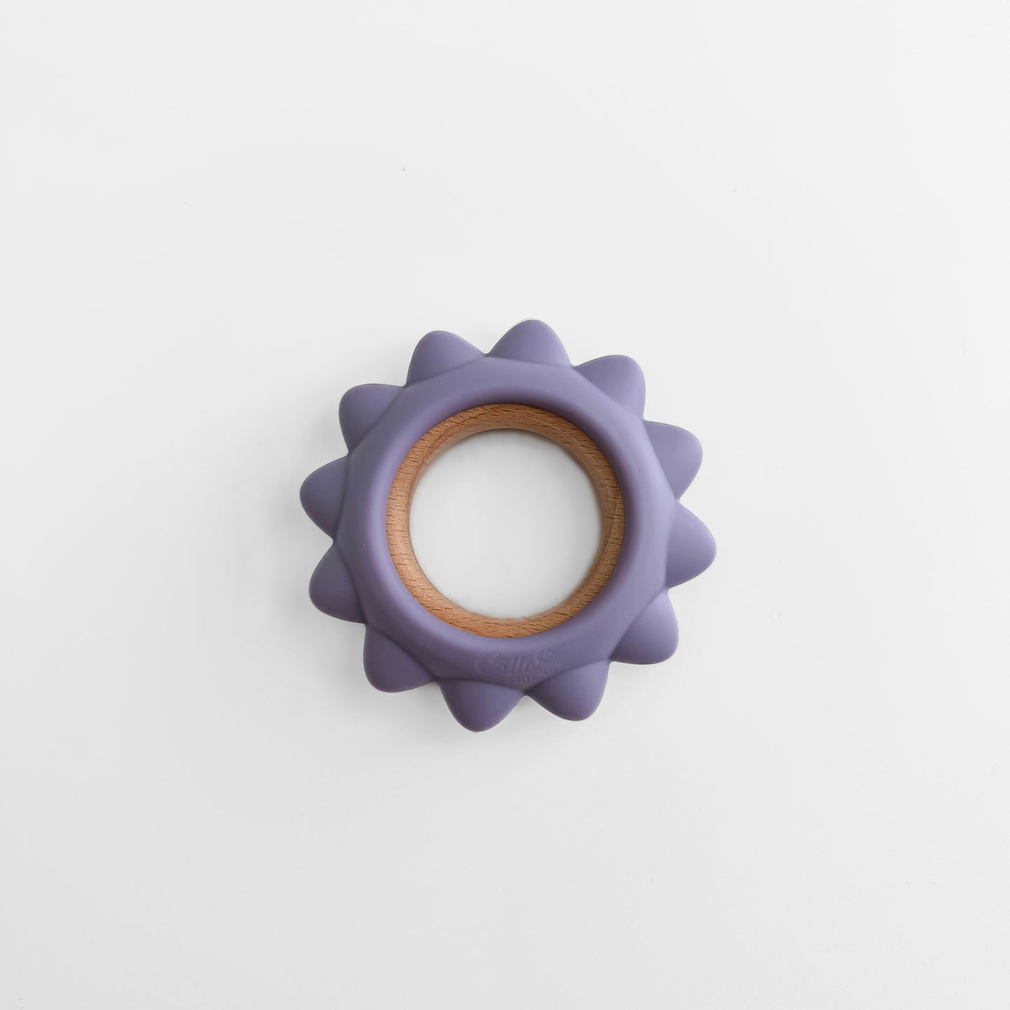 Garden Party Teether Collection - Silicone & Beechwood Sunshine