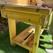 Load image into Gallery viewer, Bunny Hopkins® Mud Kitchen - Eco-Friendly Non-Toxic Outdoor Play Kitchen Made from American Cedar