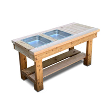 Load image into Gallery viewer, Bunny Hopkins® Mud Kitchen - Eco-Friendly Non-Toxic Outdoor Play Kitchen Made from American Cedar