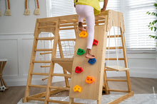 Load image into Gallery viewer, Avenlur Magnolia Eco-Friendly Wooden 7-in-1 Indoor Toddler Preschool Playset