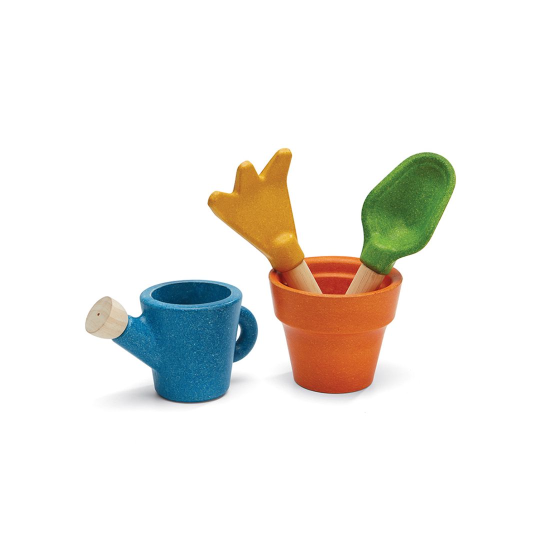 PlanToys Sustainable Non-Toxic Kids' Gardening Set