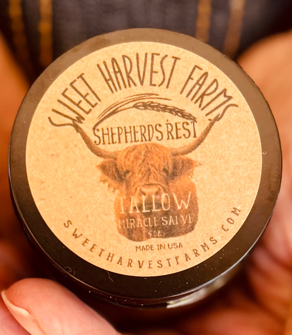 Sweet Harvest Farms Shepherds Rest Tallow - Miracle Salve