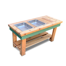 Load image into Gallery viewer, Bunny Hopkins® Mud Kitchen - Eco-Friendly Non-Toxic Outdoor Play Kitchen Made from American Cedar