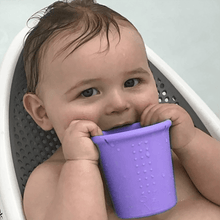 Load image into Gallery viewer, 8oz Stackable Silicone Cups for Kids and Toddlers, 4pk