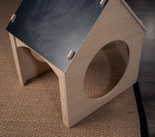 Load image into Gallery viewer, Avenlur Evergreen- Sustainable Children's Playhouse with Chalkboard Roof