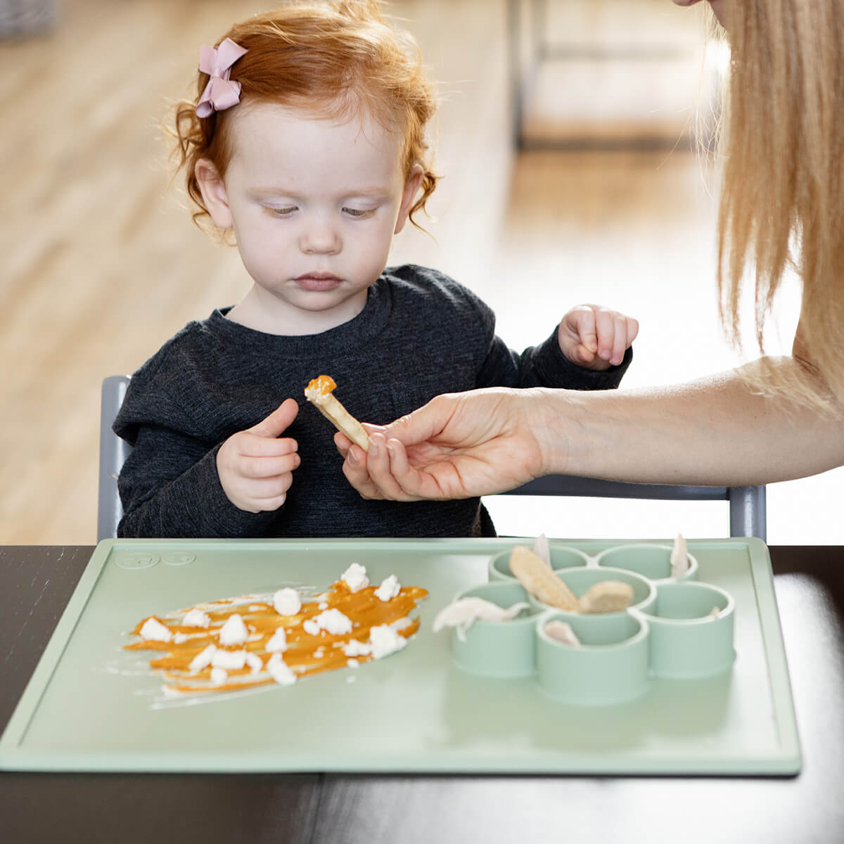 EZPZ Play Mat – Non-Toxic, Eco-Friendly All-in-One Craft & Mealtime Silicone Toddler Mat
