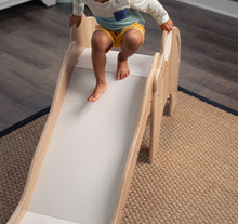 Load image into Gallery viewer, Avenlur Nima- Eco-Friendly Wooden Baby Toddler Elephant Slide