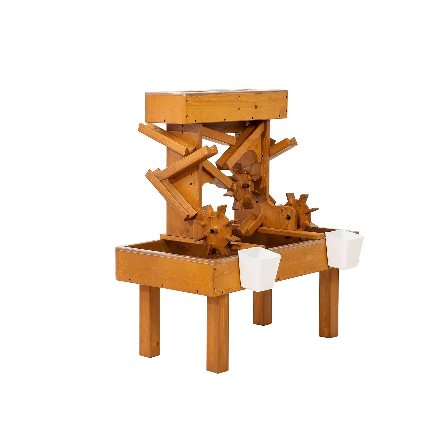 Avenlur Eco-Friendly Outdoor Wooden Water Table For Kids, Toddlers Playset