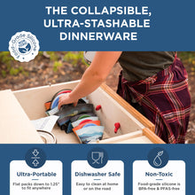Load image into Gallery viewer, HYDAWAY Collapsible Insulated Food Grade Silicone Bowl | 1.5 Cup