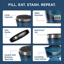 Load image into Gallery viewer, HYDAWAY Collapsible Insulated Food Grade Silicone Bowl | 1.5 Cup