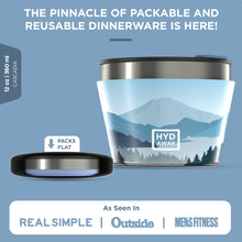 Load image into Gallery viewer, HYDAWAY Collapsible Insulated Food Grade Silicone Bowl | 1.5 Cup
