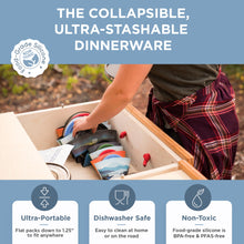 Load image into Gallery viewer, HYDAWAY Collapsible Insulated Food Grade Silicone Bowl | 1.5 Cup