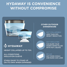 Load image into Gallery viewer, HYDAWAY Collapsible Insulated Food Grade Silicone Bowl | 1.5 Cup
