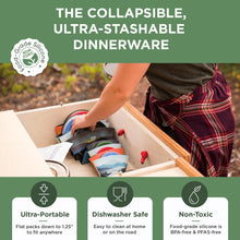 Load image into Gallery viewer, HYDAWAY Collapsible Insulated Food Grade Silicone Bowl | 1.5 Cup