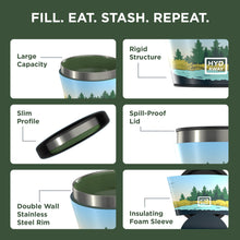Load image into Gallery viewer, HYDAWAY Collapsible Insulated Food Grade Silicone Bowl | 1.5 Cup