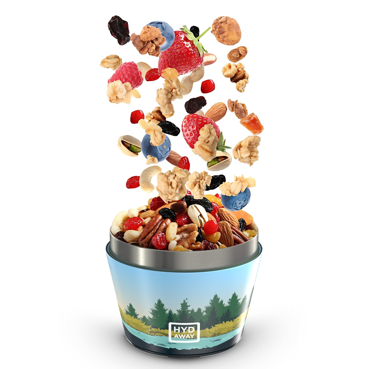 HYDAWAY Collapsible Insulated Food Grade Silicone Bowl | 1.5 Cup