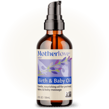 Load image into Gallery viewer, Motherlove Birth & Baby Oil - Gentle Organic Lavender-Infused Oil for Labor & Infant Care