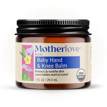 Load image into Gallery viewer, Motherlove Baby Hand & Knee Balm - Organic Herbal Protection for Crawling Adventures