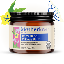 Load image into Gallery viewer, Motherlove Baby Hand & Knee Balm - Organic Herbal Protection for Crawling Adventures