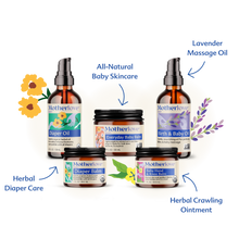 Load image into Gallery viewer, Motherlove Baby Body Care Gift Box - Complete Organic Newborn Care Collection