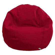 Load image into Gallery viewer, Bean Bag Chair / Lounger Adult Teen size Classic 5 panel Traditional beanbag - Organic Cotton, Comfy Bean MADE IN USA