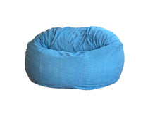 Load image into Gallery viewer, Bean Bag Loveseat Comfy Bean Family- Cotton, Organic Cotton, Hemp