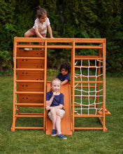Load image into Gallery viewer, Avenlur Magnolia - Outdoor and Indoor - Real Wood Eco-Friendly 7-in-1 Playset for Toddlers Little Kids