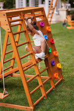 Load image into Gallery viewer, Avenlur Magnolia - Outdoor and Indoor - Real Wood Eco-Friendly 7-in-1 Playset for Toddlers Little Kids