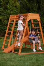 Load image into Gallery viewer, Avenlur Magnolia - Outdoor and Indoor - Real Wood Eco-Friendly 7-in-1 Playset for Toddlers Little Kids
