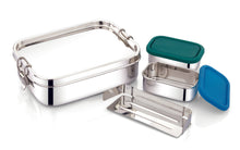 Load image into Gallery viewer, Busy Benny Eco-Friendly Non-Toxic Stainless Steel Leakproof Lunch Box: The Bento Box Upgrade