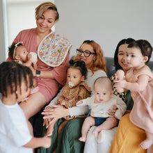 Load image into Gallery viewer, Mushie Organic Cotton Muslin Burp Cloth 2-Pack