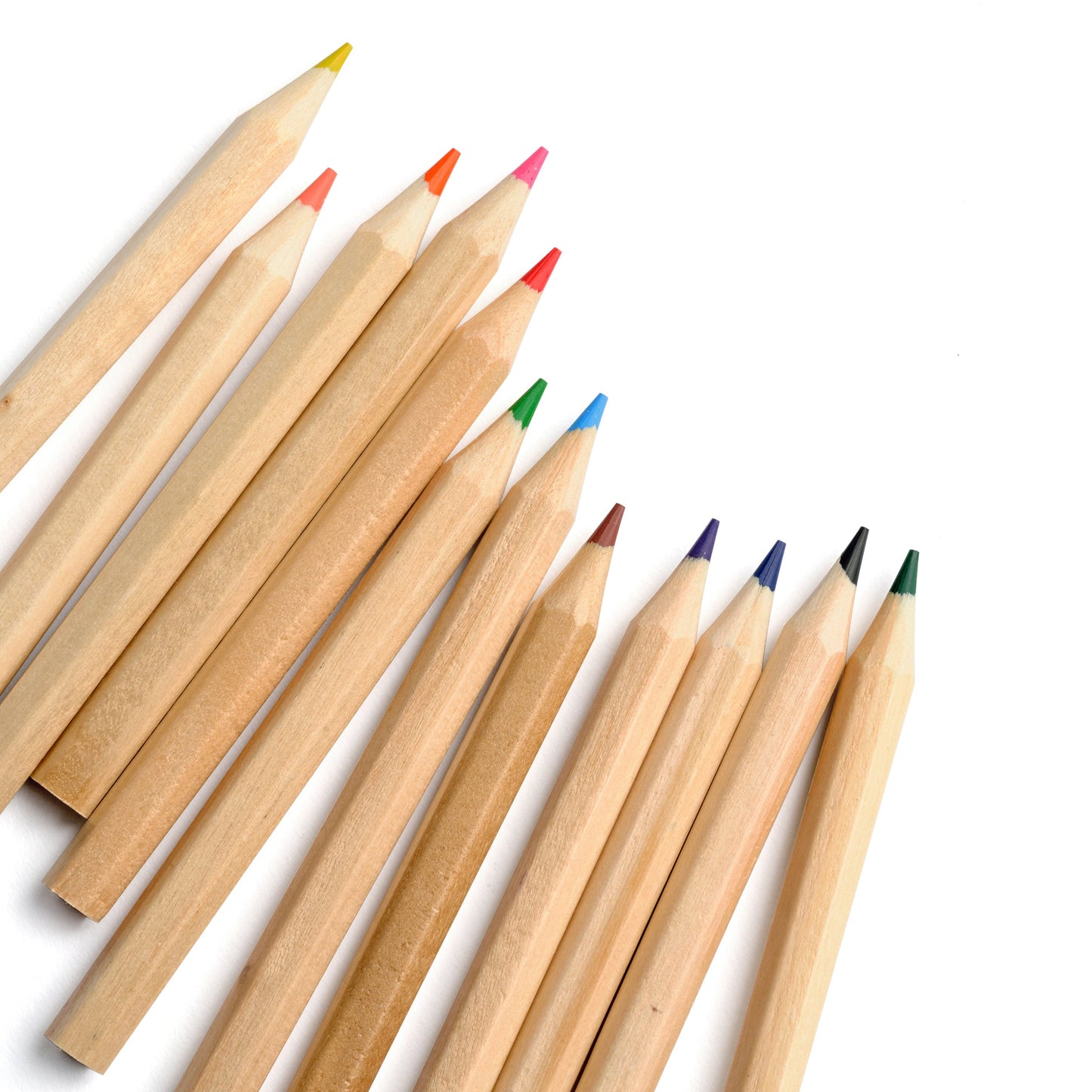Colored Pencils – Tall & Travel Size – 12 Pack