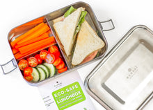 Load image into Gallery viewer, Stainless Steel Lunch Box, 3 Compartment Leak Proof, 50 Oz
